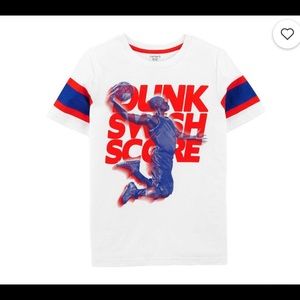 Carter kids basketball jersey tee short sleeve S 8